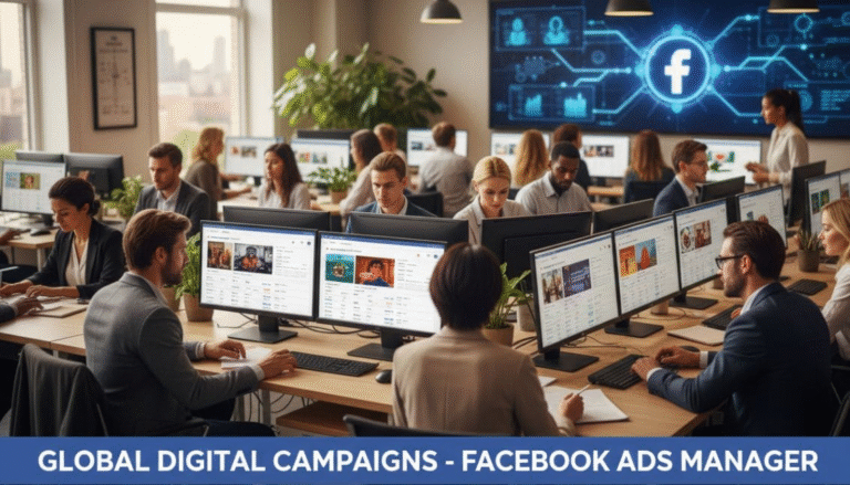 NB Creatix creating and managing Meta Ads on Facebook and Instagram to generate leads, increase reach, and boost brand engagement.